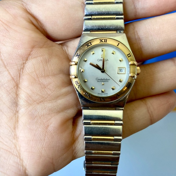 Luxury Omega Constellation Automatic My Choice Two Tone Womens Watch - Picture 2 of 7